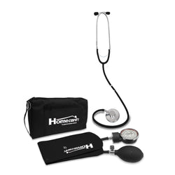 BAUMANOMETRO ANEROIDE MD2000 KTJ-20, COLOR NEGRO, KIT SIMPLEX CON ESTETOSCOPIO, HOME-CARE - NUBÉDICA
