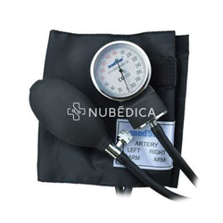 BAUMANOMETRO ANEROIDE SLI-HS-20A, COLOR NEGRO, MEDSTAR - NUBÉDICA