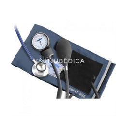 BAUMANOMETRO ANEROIDE SLI-HS-50B, KIT CON ESTETOSCOPIO DE DOBLE CAMPANA,  MEDSTAR - NUBÉDICA