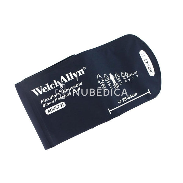 BRAZALETE FLEXIPORT ADULTO REHUSABLE #11, PARA BAUMANOMETRO DE UN TUBO, WAREUSE-11-1 (WELCH ALLYN INC) - NUBÉDICA
